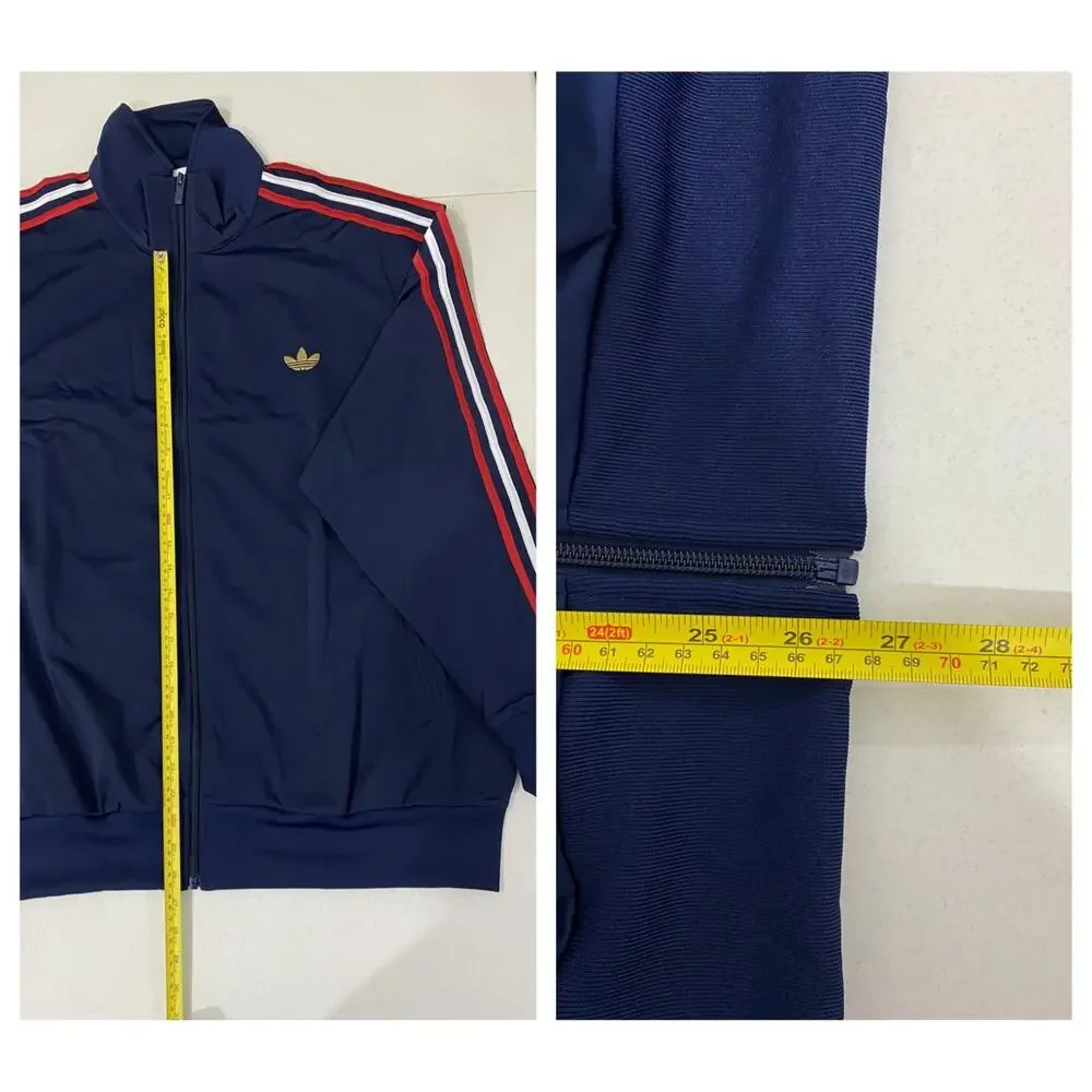 Adidas Originals Firebird Tracksuit Night Indigo Better Scarlet White Size 2XL
